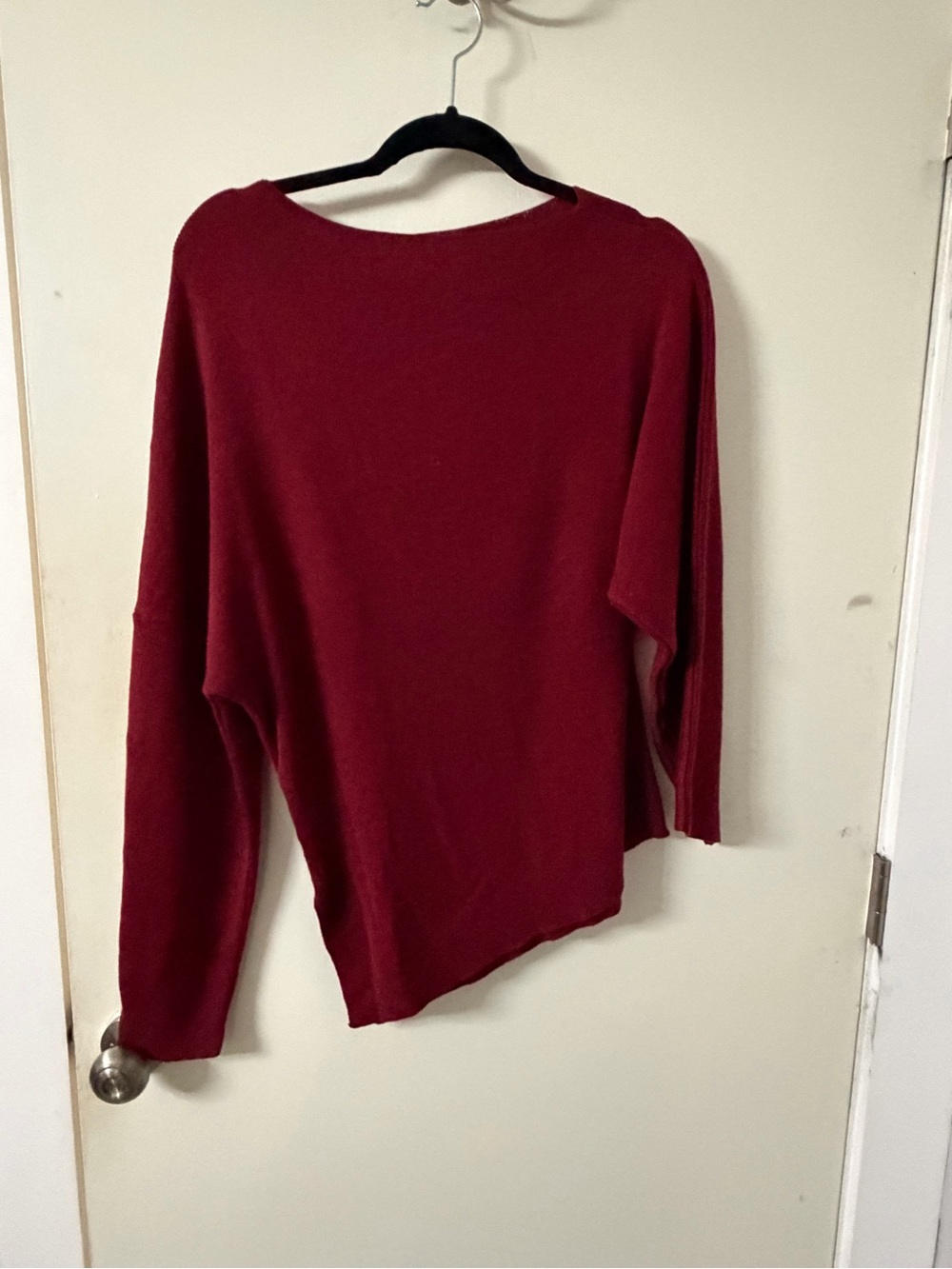 Women’s asymmetrical sweater